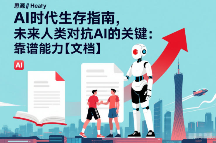 AI时代生存指南，未来人类对抗AI的关键：靠谱能力【文档】-蜗牛学社