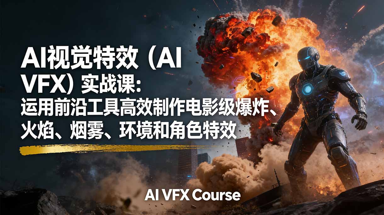 AI视觉特效(AI VFX-蜗牛学社