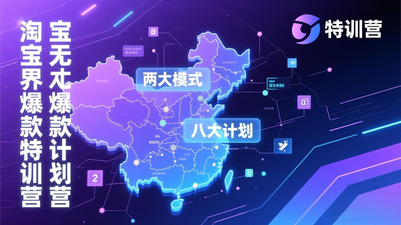 淘宝无界爆款训练营：2026年1月杭州线下高端集训课，3天构建两大模式八大计划体系-蜗牛学社