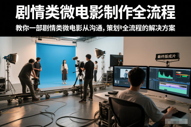 剧情类微电影制作全流程，教你一部剧情类微电影从沟通，策划到拍摄制作全流程的解决方案-蜗牛学社