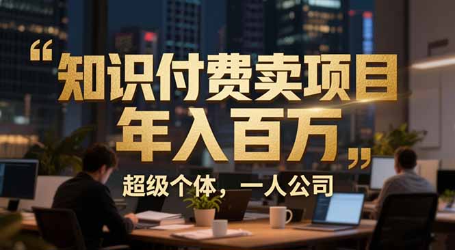 从0到年入百万：超级个体实战心得公开，个人IP×精准引流×成交系统全拆解-蜗牛学社