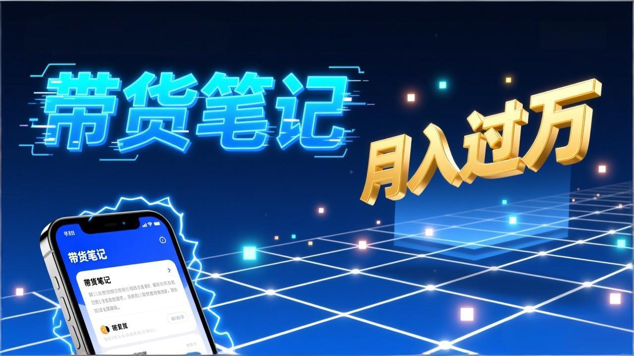 小红书爆款笔记带货实战：拆解封面标题正文全要素，手把手教你单篇笔记带货月入过万-蜗牛学社