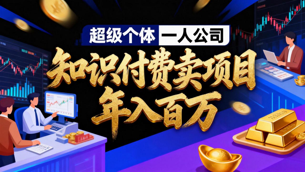2026年“超级个体一人公司”私域卖项目年入百万,个人IP-精准引流-项目包装-转化成交-蜗牛学社