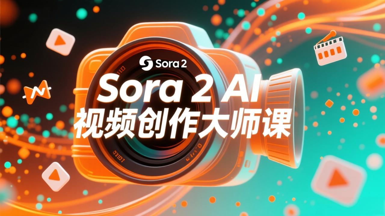 如何利用Sora 2创建流行AI人工智能视频大师班教程:掌握创作全流程,产出百万播放内容-蜗牛学社
