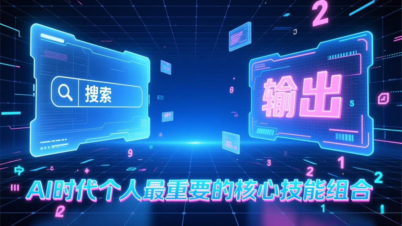 付费文章:AI时代个人最重要的核心技能组合:“输出能力”和“搜索能力”-蜗牛学社