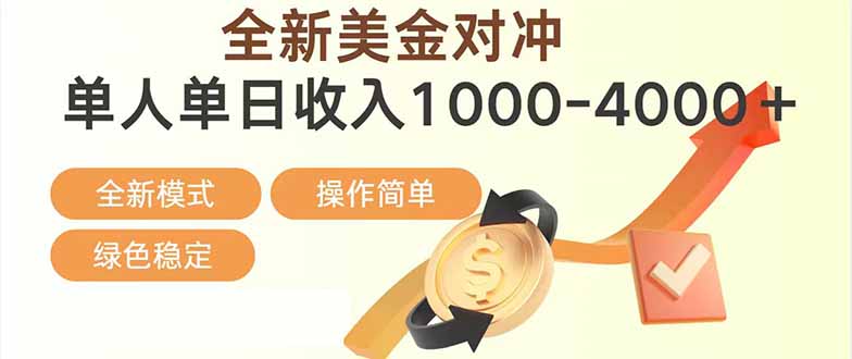 日赚1700—4000+，全新美金对冲项目，合规稳定，创业优选，可放大。-蜗牛学社