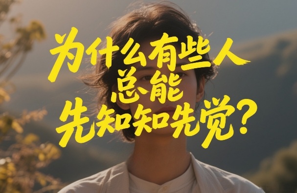 付费文章：为什么有些人总能先知先觉？-蜗牛学社