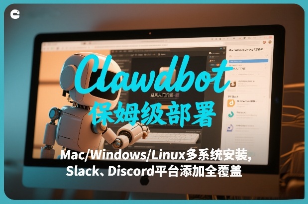 Clawdbot保姆级部署,从入门介绍、Mac/Windows/Linux多系统安装,到Slack、Discord平台添加全覆盖-蜗牛学社