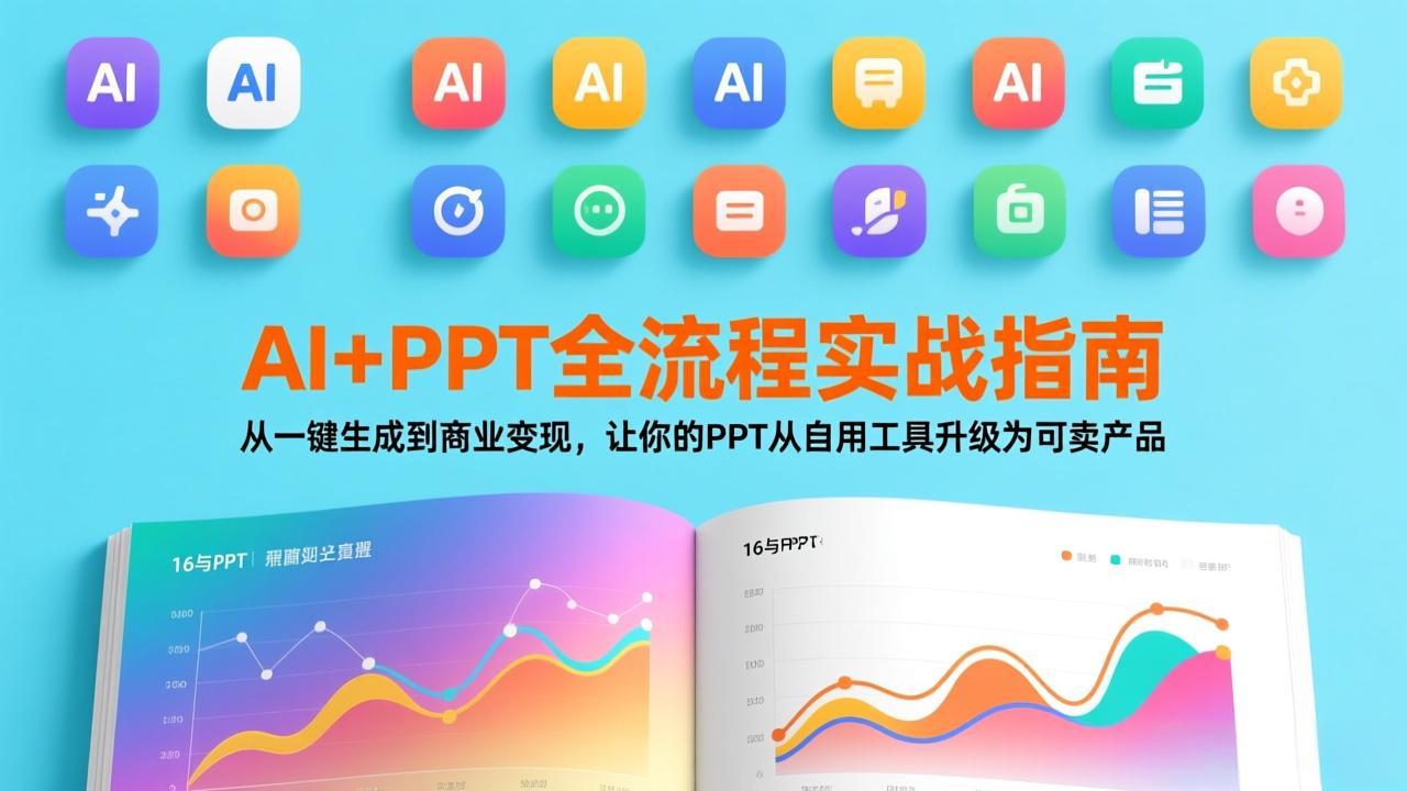AI+PPT全流程实战指南：从一键生成到商业变现，让你的PPT从自用工具升级为可卖产品-蜗牛学社