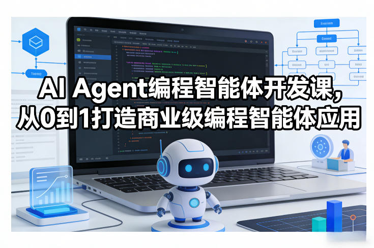 AI Agent编程智能体开发课，从0到1打造商业级编程智能体应用-蜗牛学社