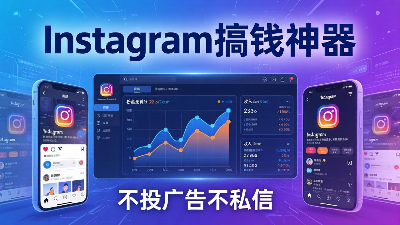 Instagram搞钱神器：月涨6万粉+月入5万刀，不投广告不私信，靠算法+低价产品-蜗牛学社