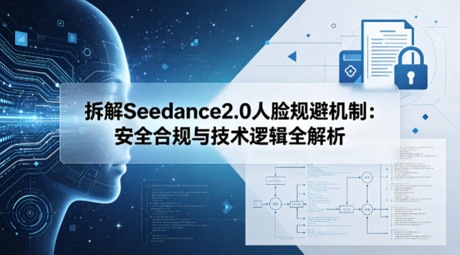 拆解Seedance2.0人脸规避机制：安全合规与技术逻辑全解析-蜗牛学社