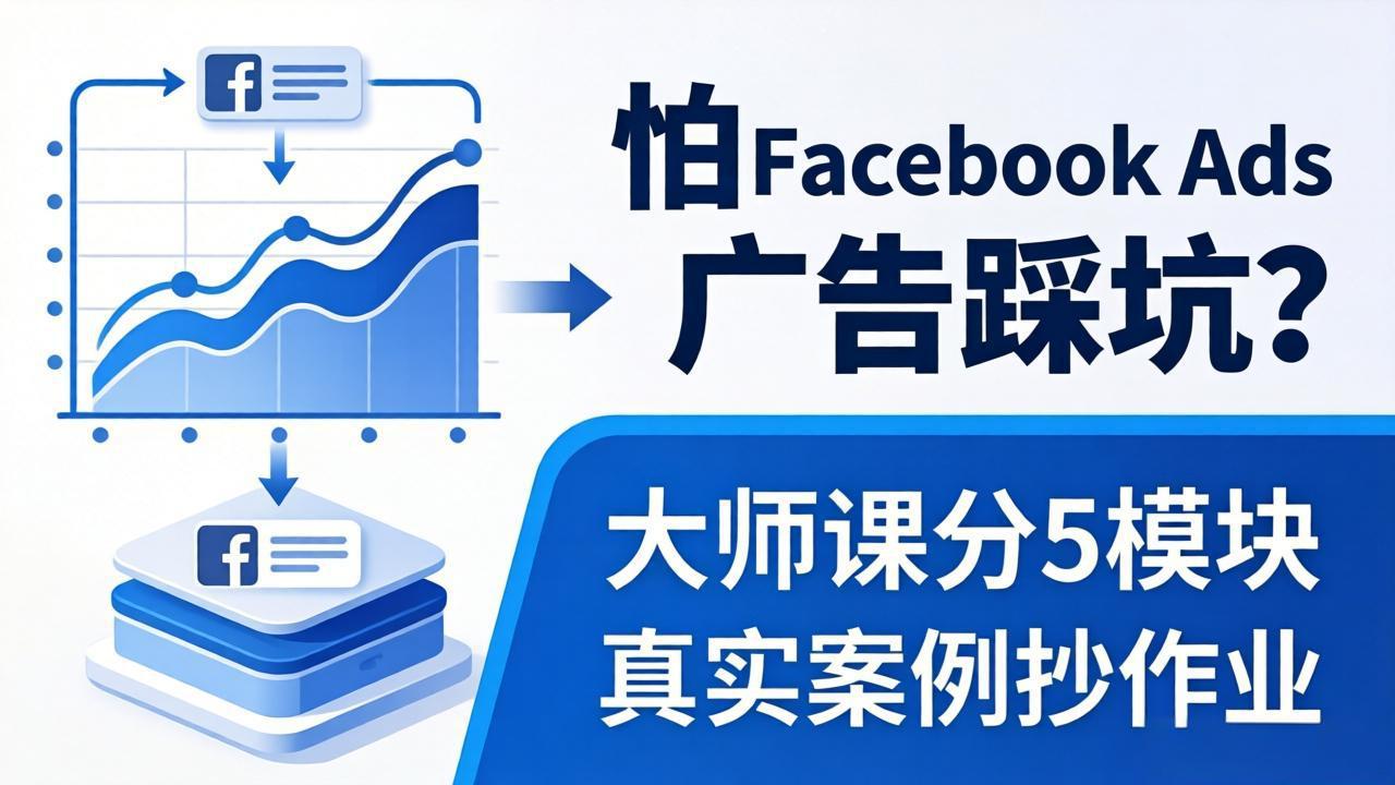 怕 Facebook Ads 广告踩坑？大师课分 5 模块教你做广告、搞扩量，还带真实案例抄作业！-蜗牛学社