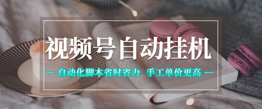 视频号自动挂G项目,自动化脚本省时省力,手工单价更高,日入300+全网最稳【揭秘】-蜗牛学社