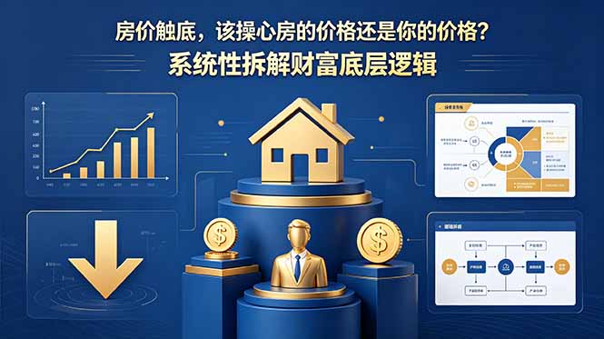 付费文章:房价触底,该操心房的价格还是你的价格?系统性拆解财富底层逻辑-蜗牛学社