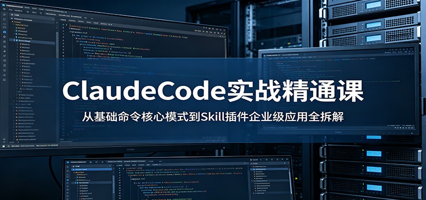 ClaudeCode实战精通课：从基础命令核心模式到Skill插件企业级应用全拆解-蜗牛学社