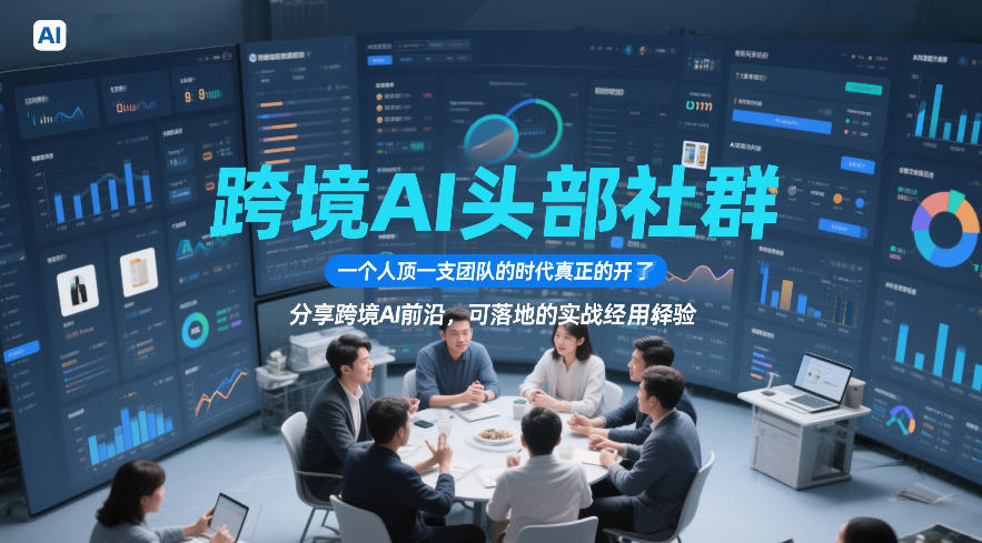 跨境AI头部社群,一个人顶一支团队的时代真正的开始了,分享跨境AI前沿,可落地的实战经验(更新5月23日)-蜗牛学社