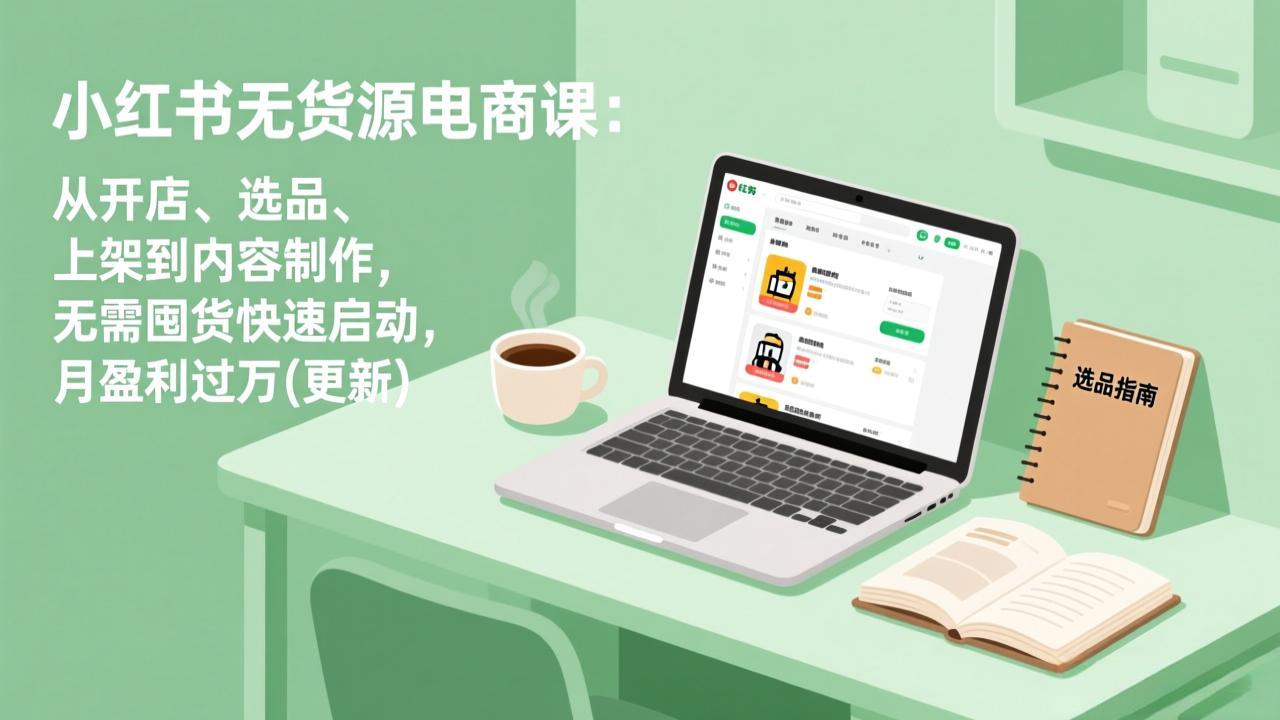 小红书无货源电商课(5月12更新-蜗牛学社