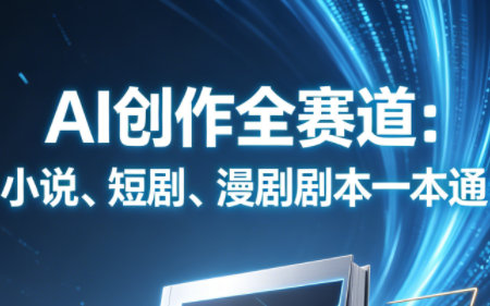 AI创作全赛道：小说、短剧、漫剧剧本一本通(更新5月)-蜗牛学社