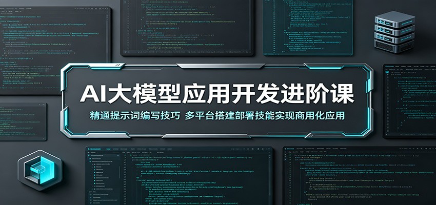 AI大模型应用开发进阶课:精通提示词编写技巧,多平台搭建部署技能实现商用化应用-蜗牛学社