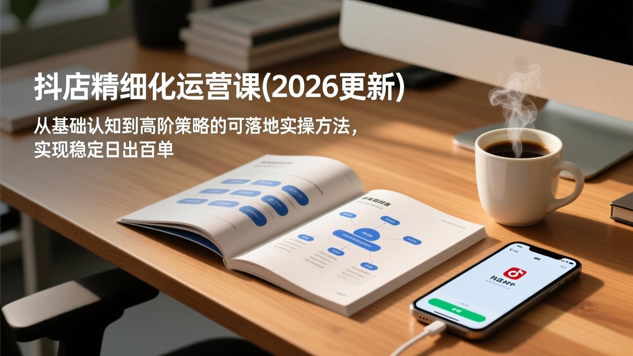 抖店精细化运营课(更新5月-蜗牛学社