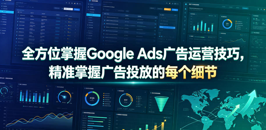 全方位掌握Google Ads广告运营技巧，精准掌握广告投放的每个细节【原创双语字幕】-蜗牛学社
