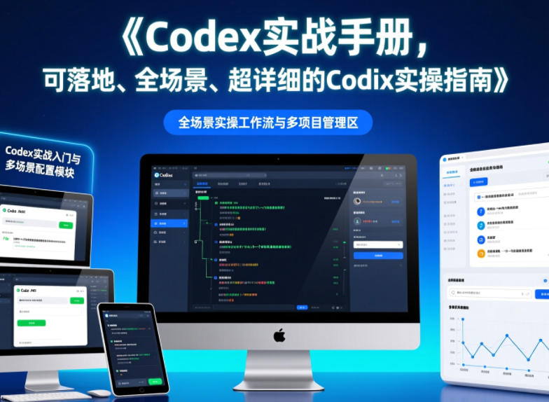 Codex实战手册,可落地、全场景、超详细的Codex实操指南-蜗牛学社