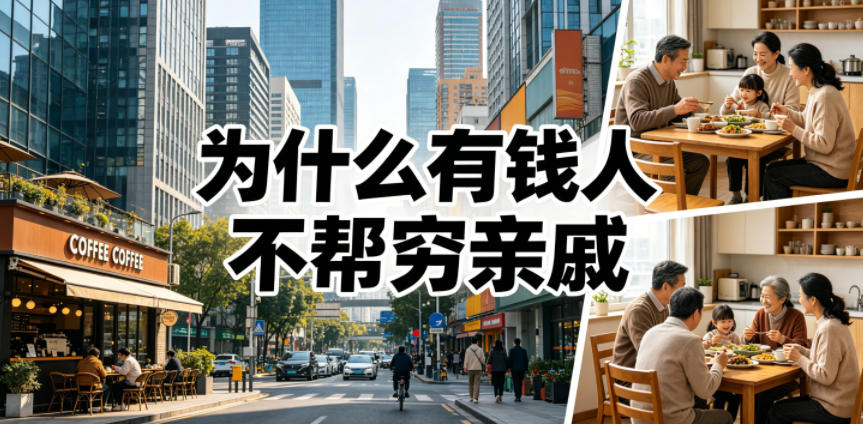 付费文章:为什么有钱人不帮穷亲戚?-蜗牛学社