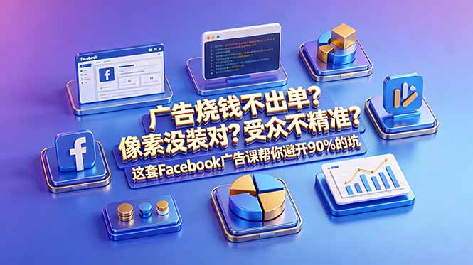 广告烧钱不出单?像素没装对?受众不精准?这套Facebook广告课帮你避开90%的坑-原创双语字幕-蜗牛学社
