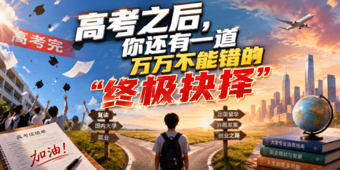 付费文章：高考之后，你还有一道万万不能错的“终极抉择”-蜗牛学社