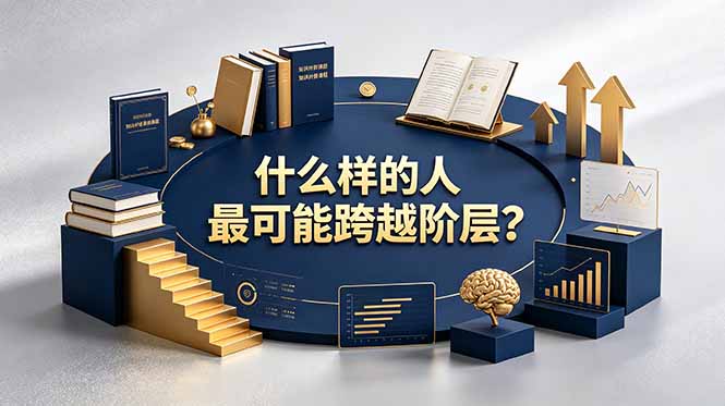 付费文章:什么样的人最可能跨越阶层?具备这五种特质,普通人也能顺利跨越阶层-蜗牛学社