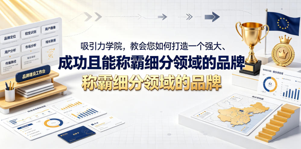 吸引力学院,教会您如何打造一个强大、成功且能称霸细分领域的品牌!【原创双语字幕】-蜗牛学社